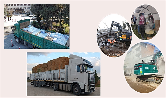 Deprem mağduru çiftçilere destek için kırsalda çalışmalar devam ediyor