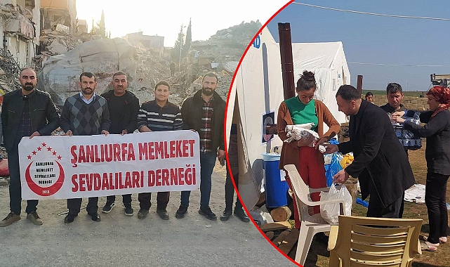 Memleket Sevdalıları Şanlıurfa’dan Adıyaman’a destek 