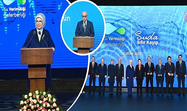 "Su Verimliliği Seferberliği" başlatıldı