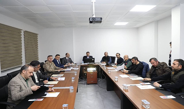 Urfa’da hasar tespit çalışmalarına ilişkin değerlendirme toplantısı