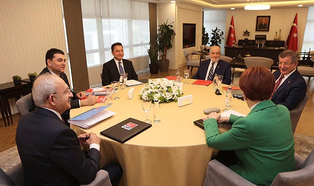 6'lı masa Cumhurbaşkanı adayında anlaştı