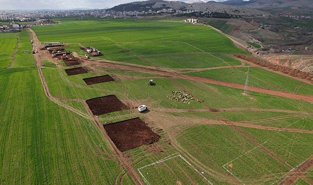 Adıyaman'da TOKİ konutları tarım arazisine yapılıyor