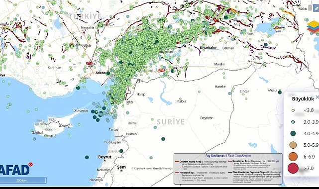 AFAD açıkladı! Şu ana kadar kaç deprem meydana geldi