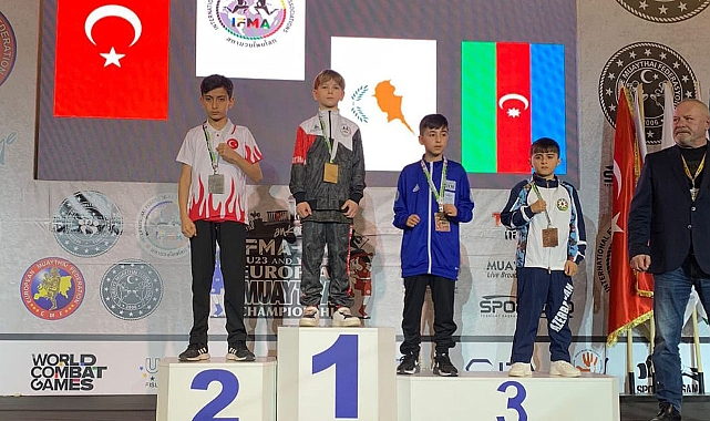 Büyükşehir Belediye sporcuları Avrupa ikincisi oldu