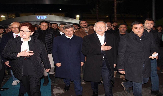 Kılıçdaroğlu, Akşener ve Davutoğlu Şanlıurfa'da