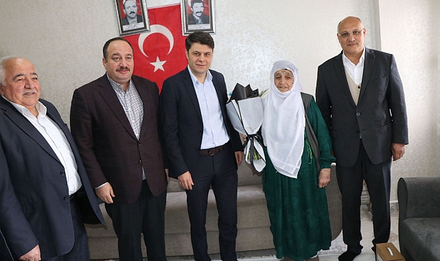 Viranşehir’de şehit aileleri 8 Mart Dünya Kadınlar Günü’nde yalnız bırakılmadı