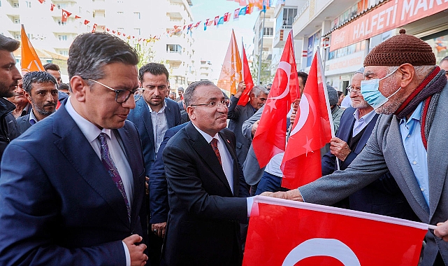Ak Partili adaylara Halfeti’de yoğun ilgi  