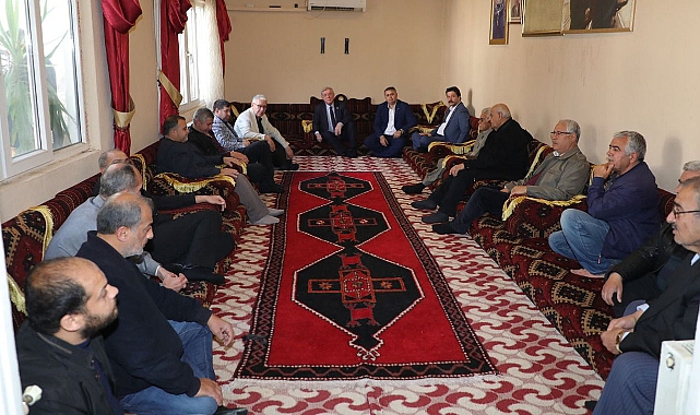 CHP adayı Müslüm Akalın’dan Şeddadi aşiretine ziyaret 