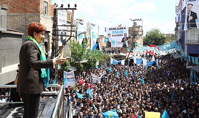 Genel Başkan Akşener, Urfa'da halka seslendi