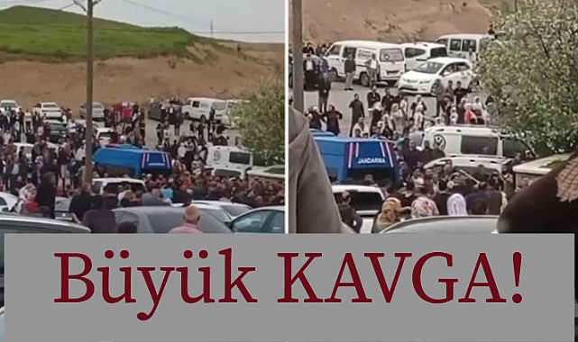 Mezarlıkta büyük kavga! 10 yaralı