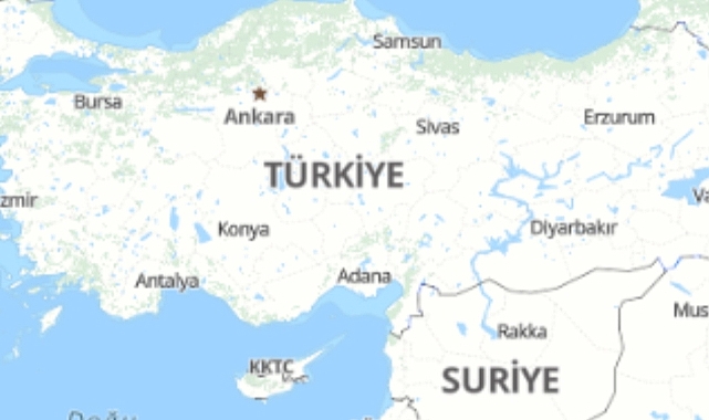 3.5 Şiddetinde deprem!