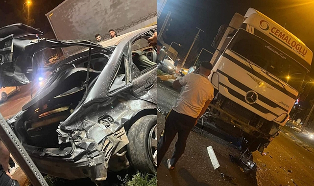Viranşehir ölüm kavşağında yine tır kazası!