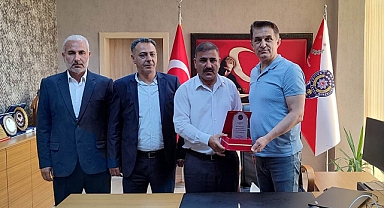 DUMFED'ten Müdür Murat Dere'ye destek ziyareti