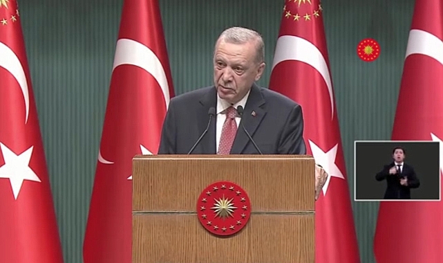 Erdoğan kabine toplantısı sonrası açıklama yaptı