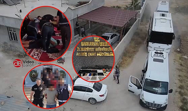 Şanlıurfa’daki dev operasyonda yakalanan dolandırıcılar tutuklandı