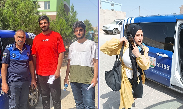 Sınava geç kalan öğrencilerin imdadına zabıta yetişti
