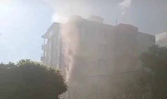 Urfa'da bir sitede büyük yangın çıktı!
