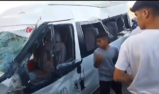 Urfa'da korkunç kaza! 21 yaralı