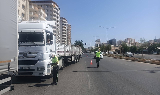 Urfa’da trafik denetimi! 23 bin 940 TL para cezası uygulandı