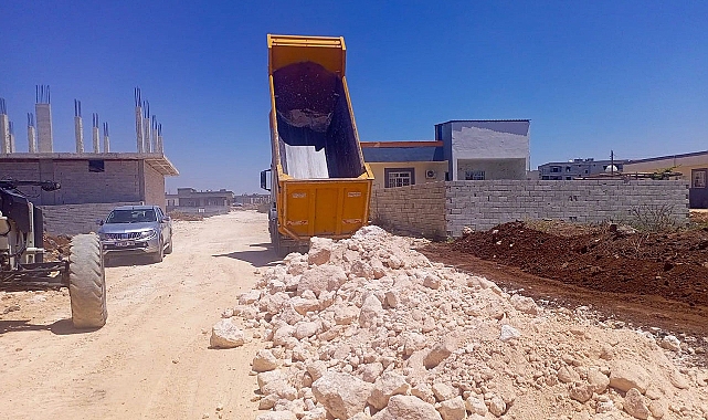 Viranşehir’de üst yapı çalışmaları tüm hızıyla devam ediyor