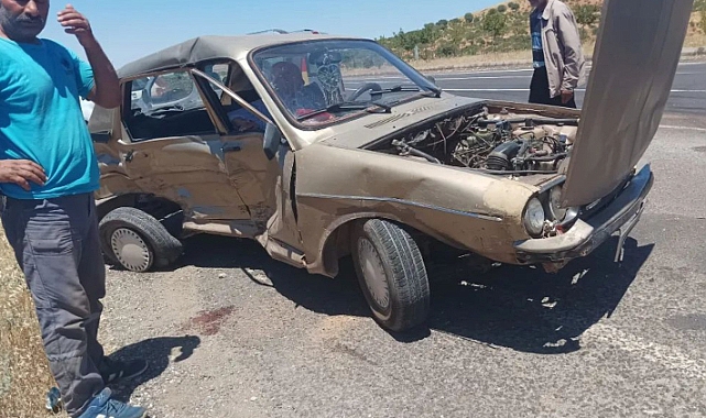Bozova'da trafik kazası! 1 yaralı