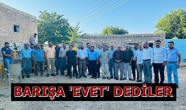 HDP Urfa’da husumetli aileleri barıştırdı