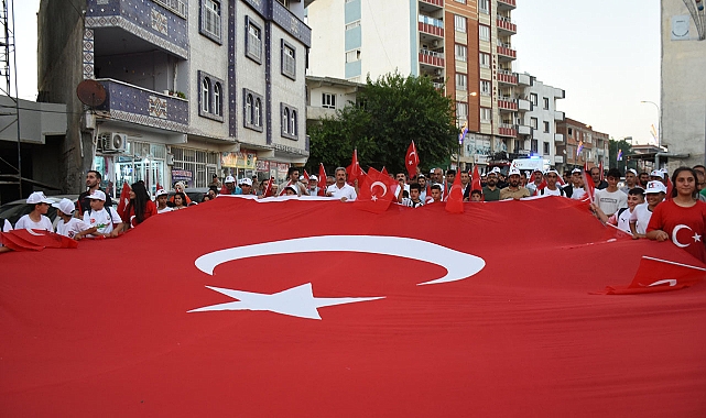 Hilvan’da 15 Temmuz coşkuyla kutlandı