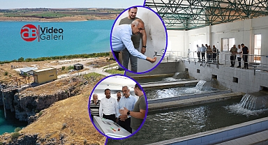 Hilvan İçme Suyu Arıtma Tesisi faaliyete geçti