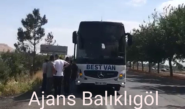 Hilvan karayolunda feci kaza! Yolcu otobüsü yayayı ezdi
