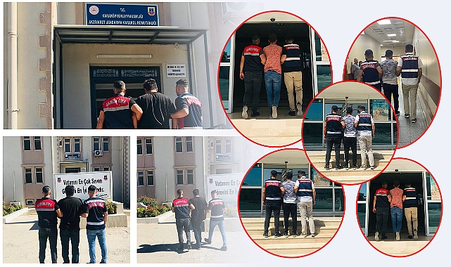 Şanlıurfa’da JASAT, 6 cezaevi firarisini kıskıvrak yakaladı!