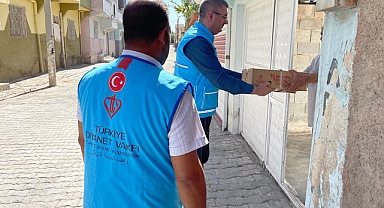 Urfa’da binlerce aileye kurban eti dağıtıldı