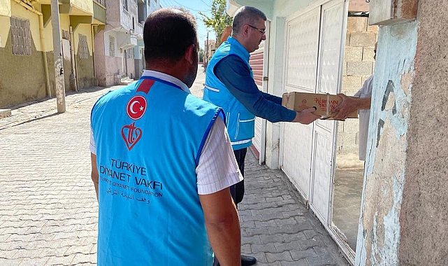 Urfa’da binlerce aileye kurban eti dağıtıldı