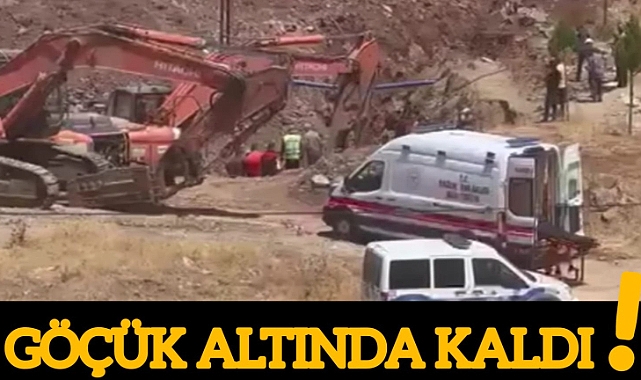 Urfa'da göçük altında kalan işçi yaralandı