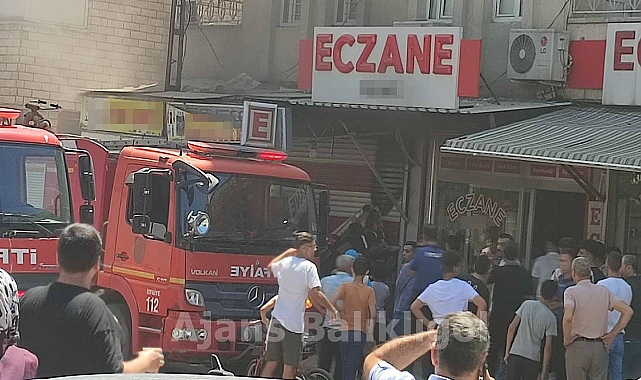 Urfa'da ısınan klima yangına neden oldu