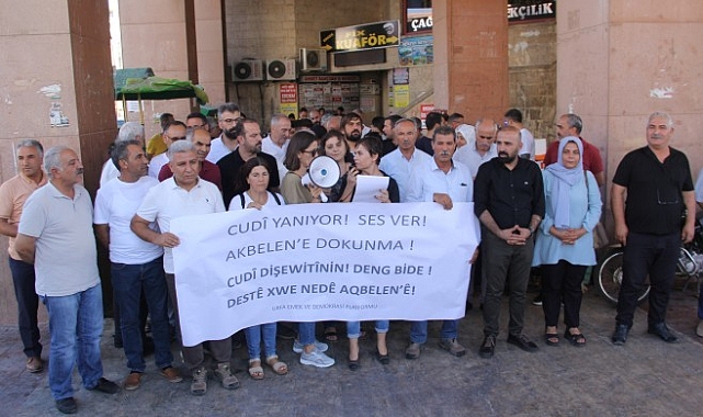 Urfa'dan Cudi Dağı yangını ve Akbelen tepkisi!