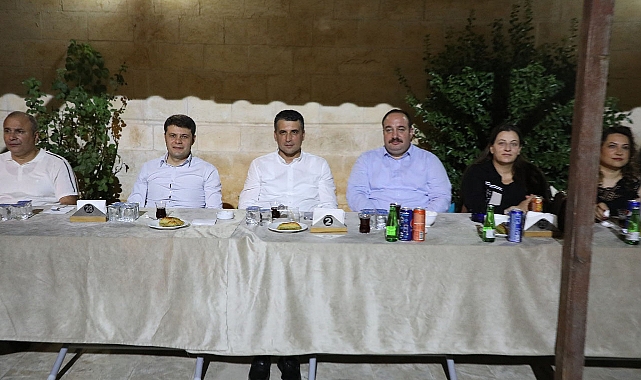 Viranşehir'de Başsavcı Tuncay için veda yemeği düzenlendi 