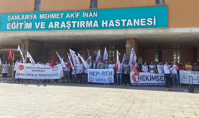 Şanlıurfa'da doktorlar iş bıraktı!