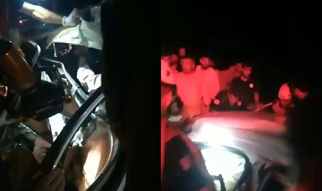 Şanlıurfa'da feci tır kazası! Sürücü araçta sıkıştı