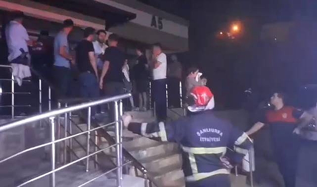 Şanlıurfa’da korku dolu anlar! 15 kişiyi itfaiye ekipleri kurtardı