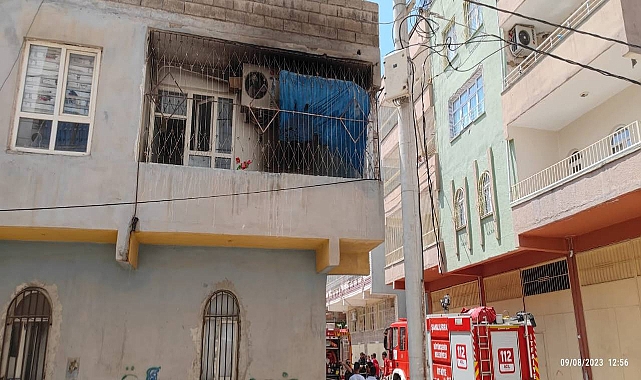 Şanlıurfa’da korkutan yangın! 
