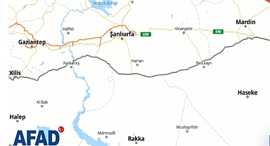 Şanlıurfa sınırında deprem!