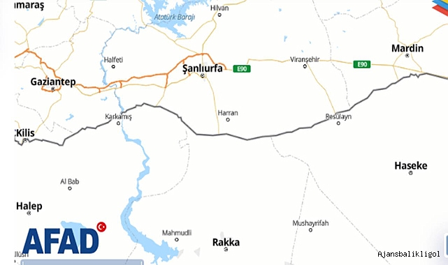 Şanlıurfa sınırında deprem!
