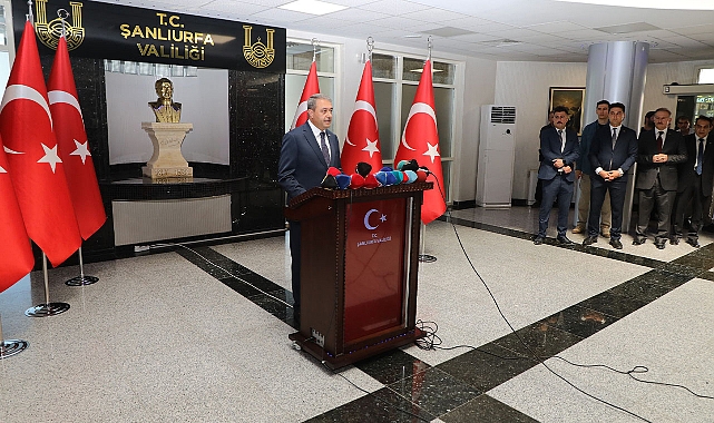 Şanlıurfa Valisi Şıldak, göreve başladı