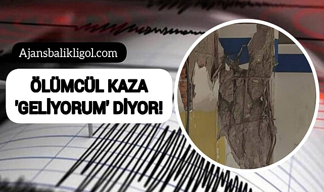 Urfa'da depremden hasar alan bina çökmek üzere