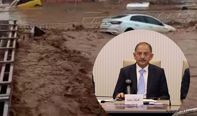Bakandan o iller için sel ve su baskını uyarısı