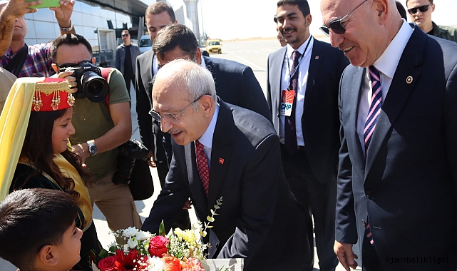 CHP Lideri Kılıçdaroğlu Şanlıurfa'ya geldi
