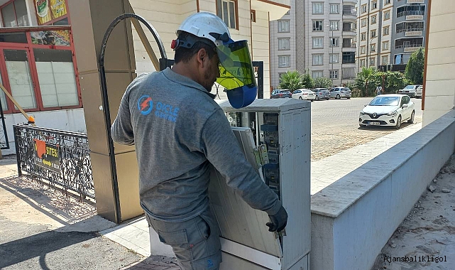 Dicle Elektrik 15 bini aşkın elektrik panosunu onardı