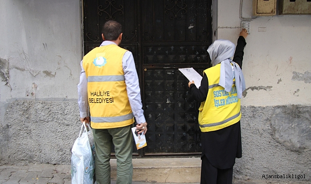 Haliliye'de yenidoğan bebeklerin hediyeleri hanelere teslim ediliyor