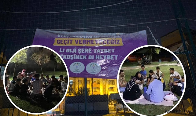 HDP Gençliğinden ‘uyuşturucuya hayır’ çalışması