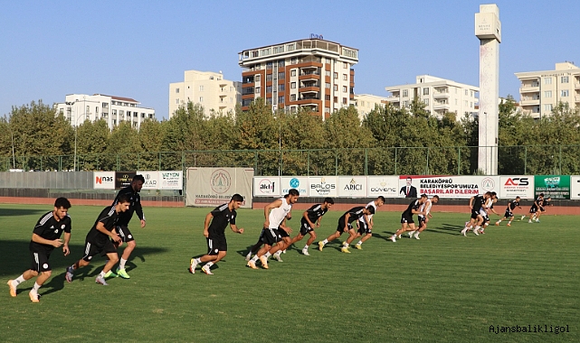 Karaköprü Belediyespor, Erbaaspor hazırlıklarına başladı